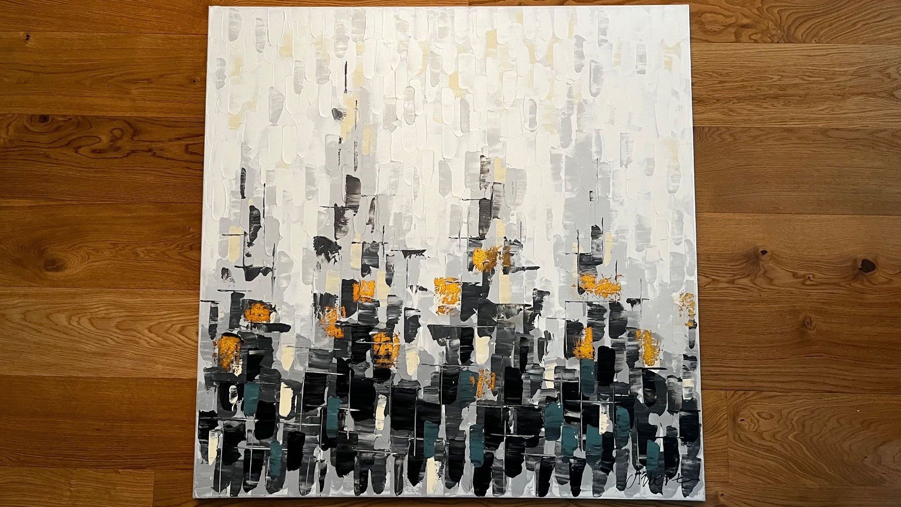 Tableaux: Bild "Skyline" (ca. 100x100 cm) – D'occasion à Würenlos par mgmustang67