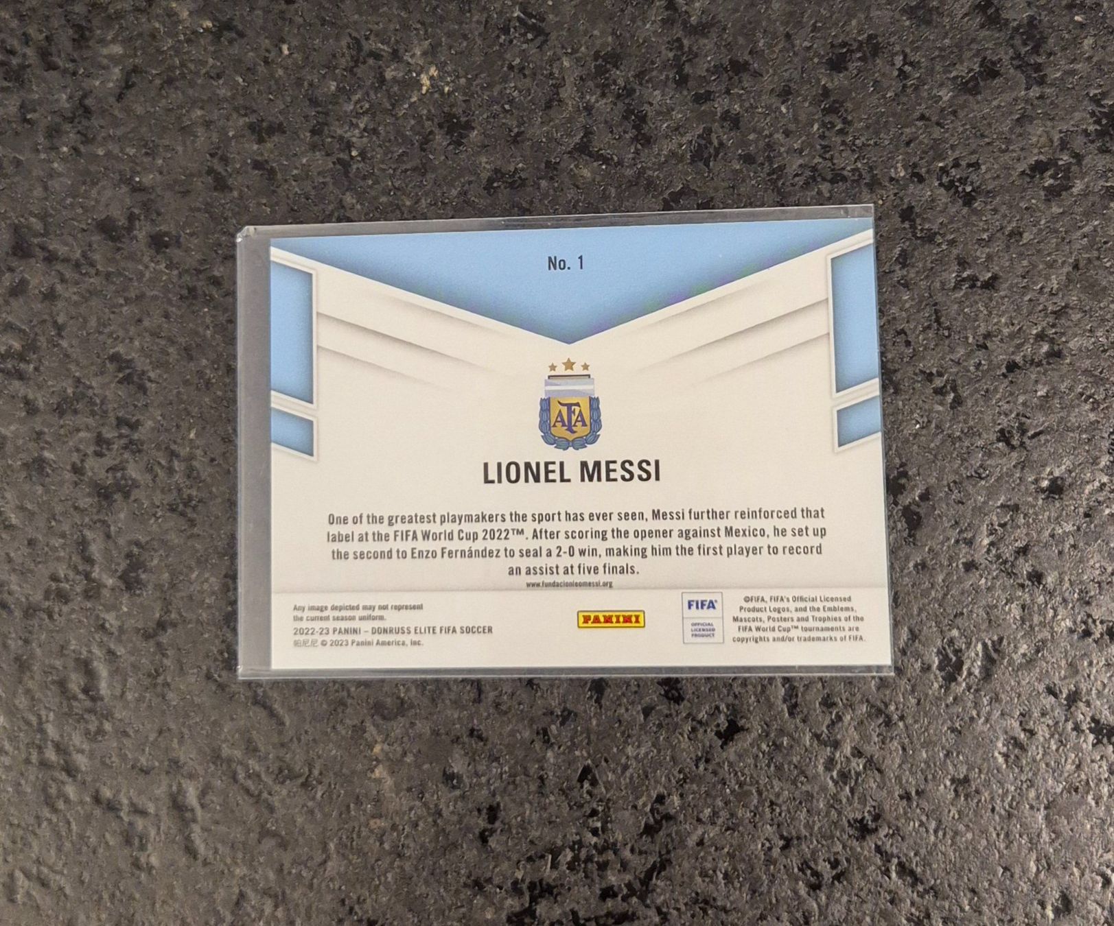Topps Carte collezionabili: Lionel Messi - Argentinien - Panini – Nuovo (secondo la descrizione) da Burg AG venduto da Danoe 1