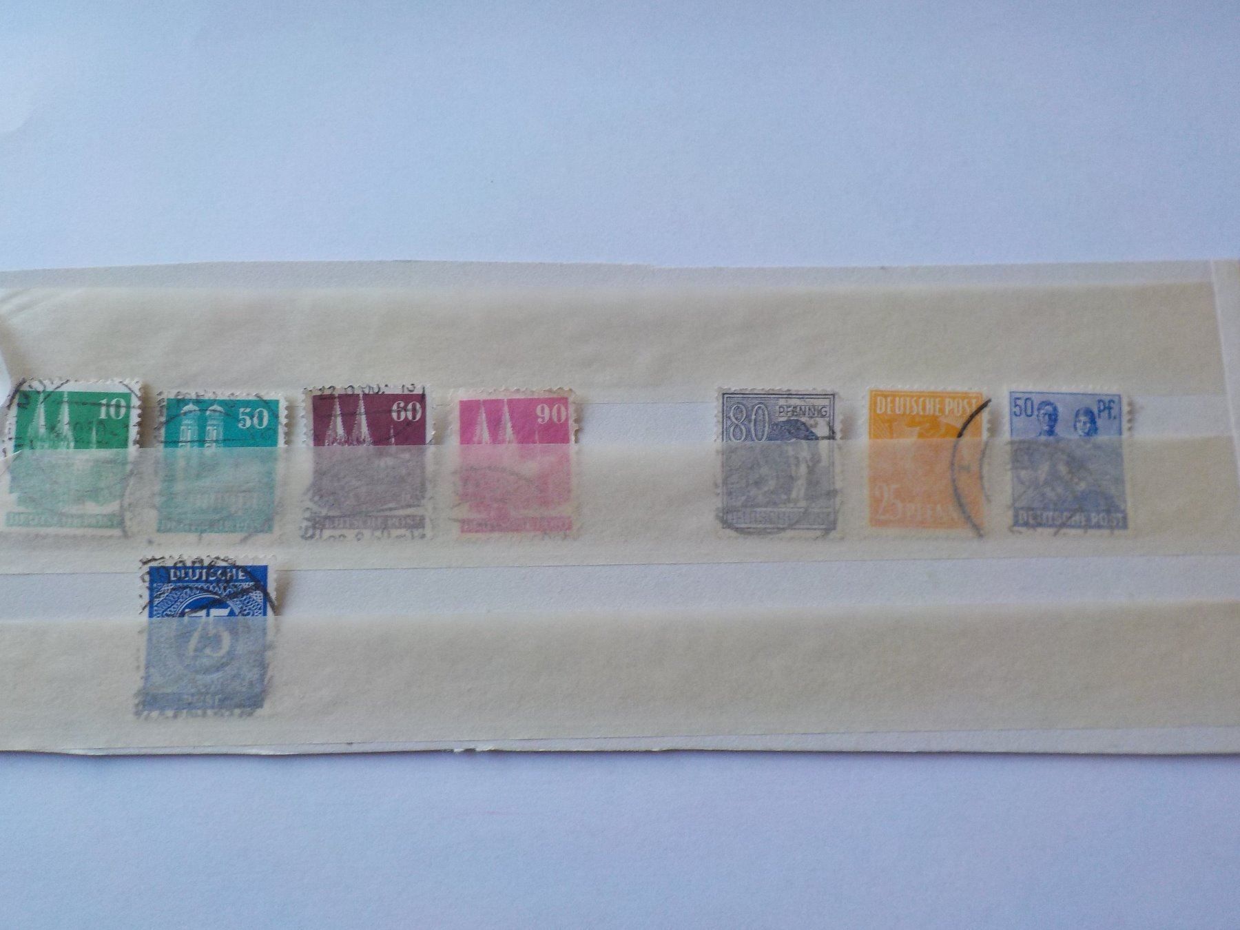 Alle Briefmarken: Europa, Deutschland, Deutsche Post, div. Marken – Neu (gemäss Beschreibung) aus Muri b. Bern von Ricardoverkauf