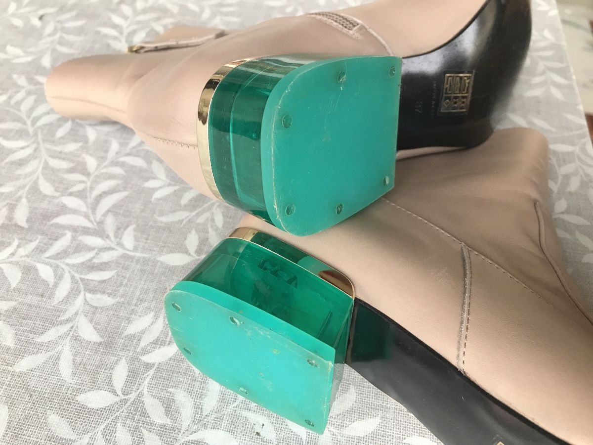 Mango Scarpe da donna: Stiefelette von Mango, origineller Absatz, Gr.37 – Usato da Meilen venduto da delta-da-spica 3