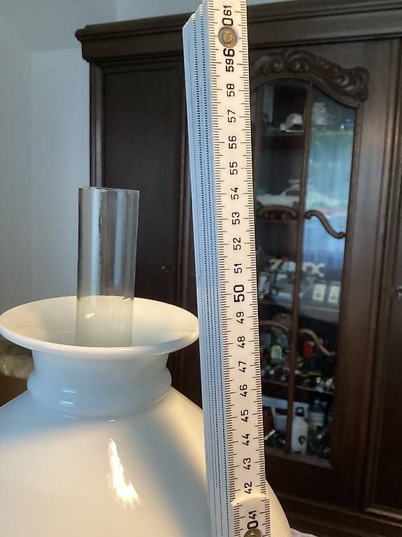 Lampade: Petroleum Lampe weiss – Usato da Eggersriet venduto da Menara 1