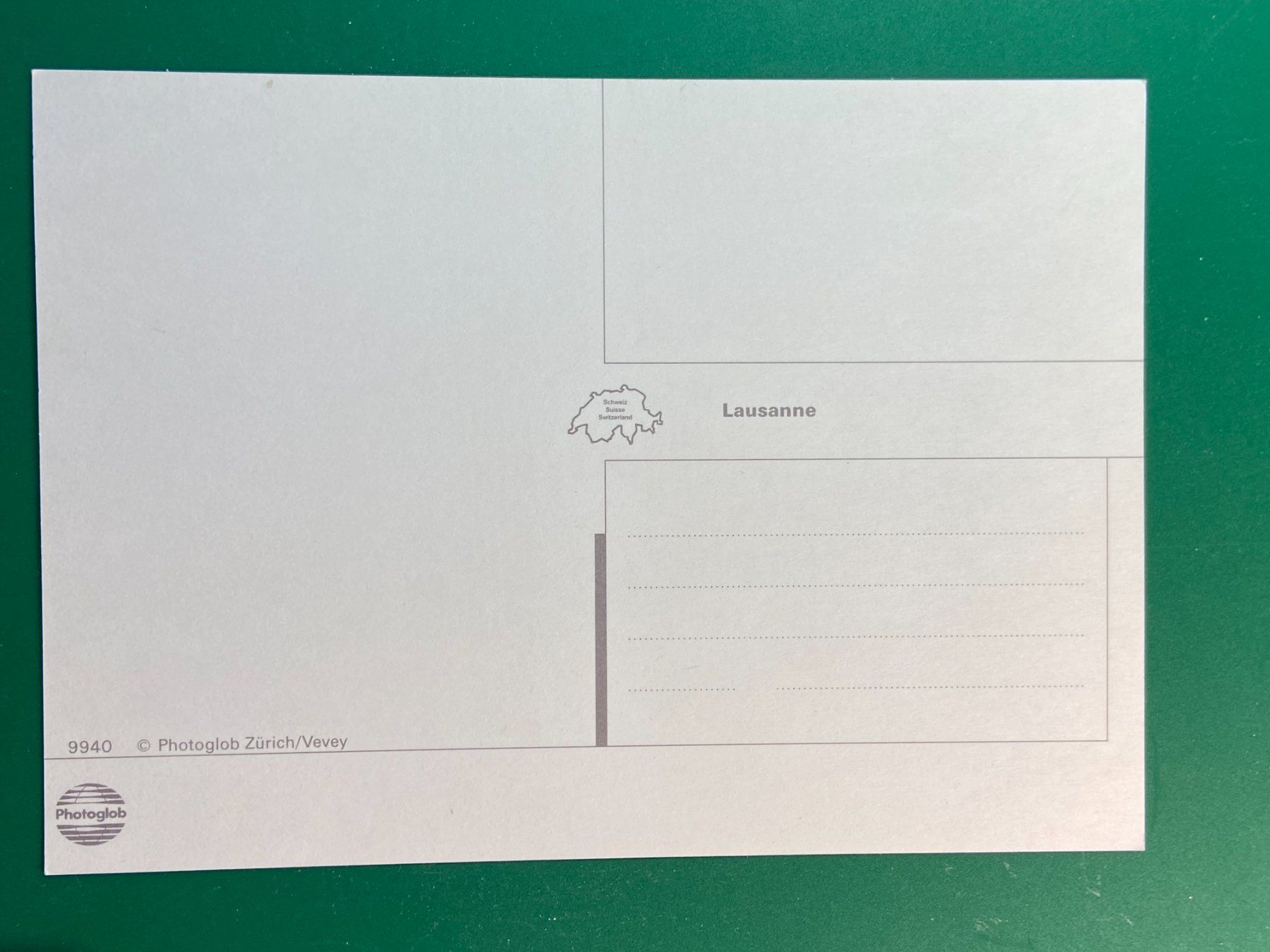 Cartoline postali: Lausanne – Usato da Steg VS venduto da danwer74 1