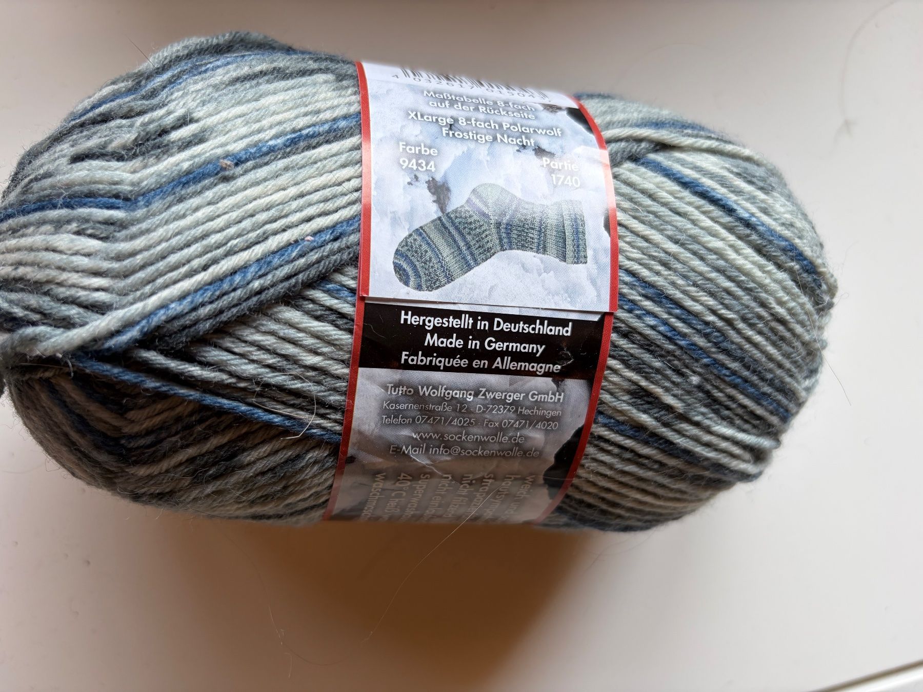 Lana: 1Knäuel Opal Sockenwolle 8-fach – Nuovo (secondo la descrizione) da Büsserach venduto da bor_s88m 1