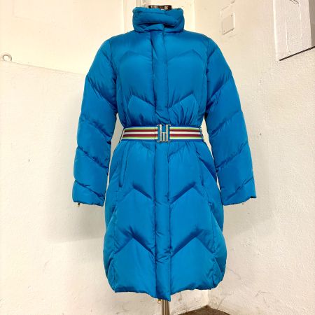 Missoni Winter-Daunenmantel blau, Grösse 36