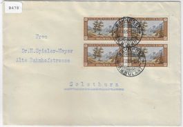 J50 Mi. 236 Bahnpost 7.XII.29 auf Brief