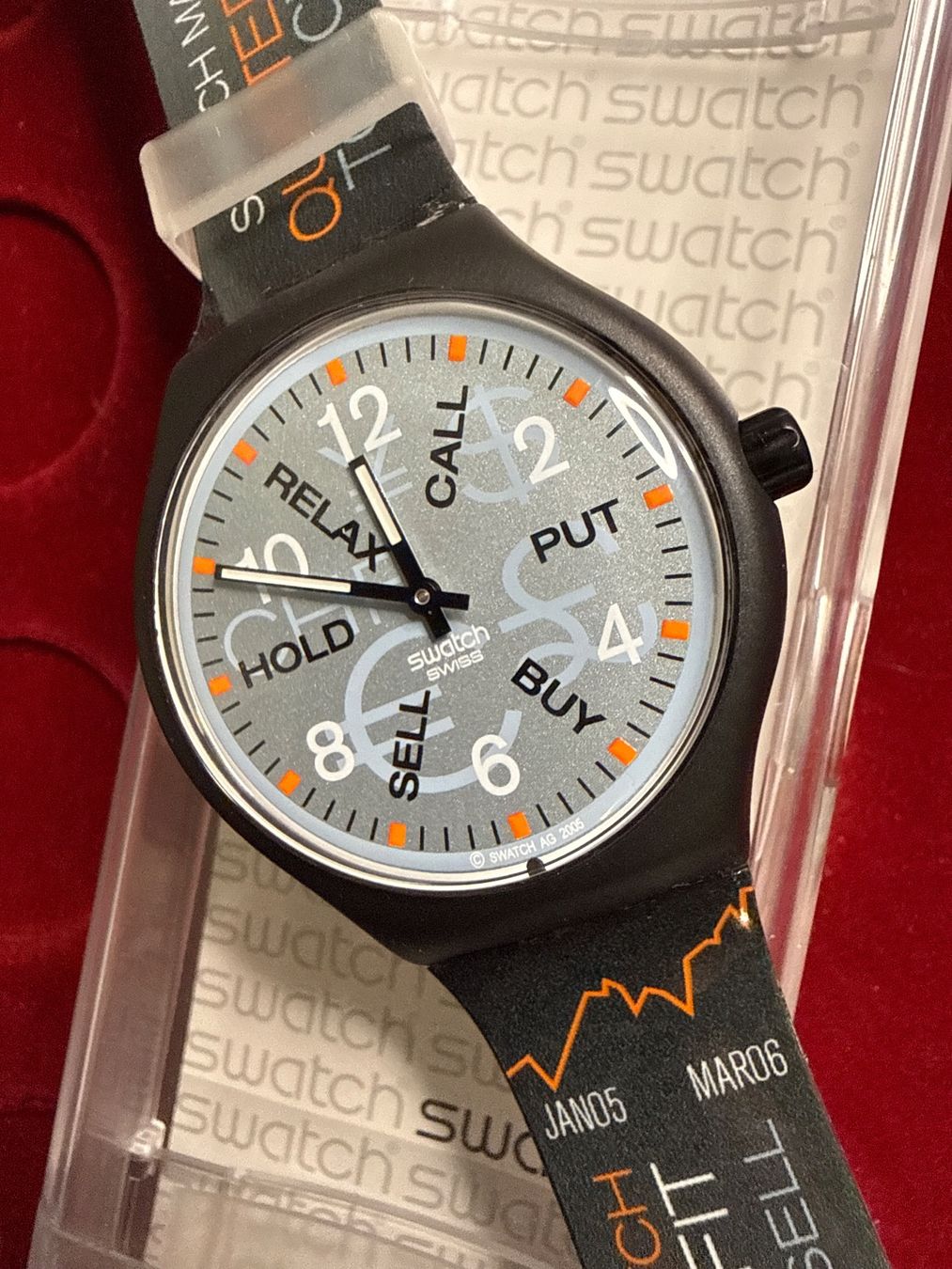 Swatch Orologi: Swatch 2005 Ungetragen – Usato da Pfeffingen venduto da Allhandelklgwatches