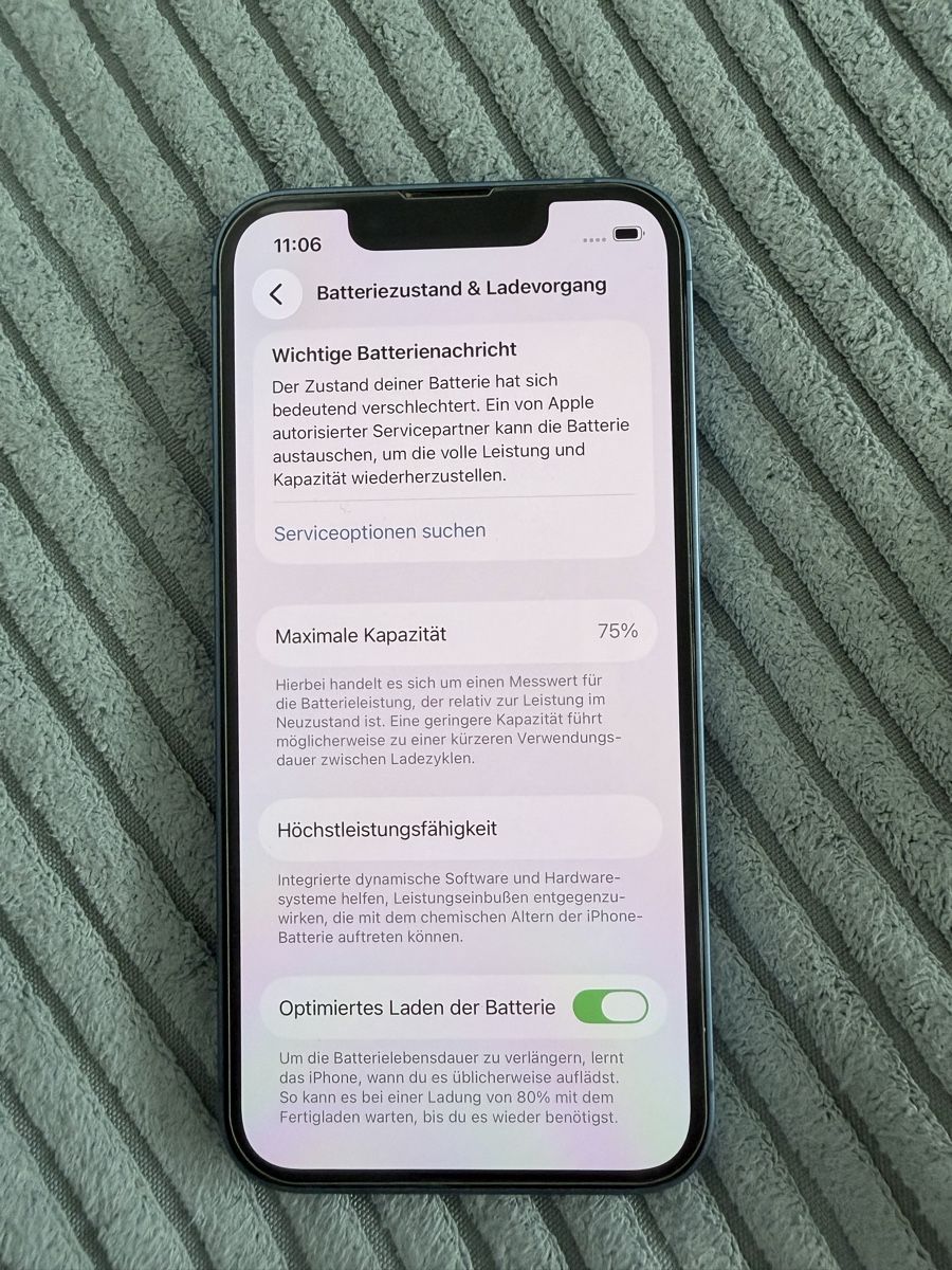 Apple Handys / Smartphones: Apple iPhone 13 mini - blau - 256gb – Gebraucht aus Neuenkirch von Je_Kunz11 3
