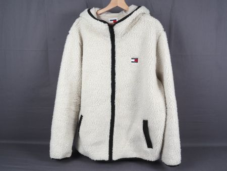TOMMY HILFIGER Badge Zip Fleecejacke