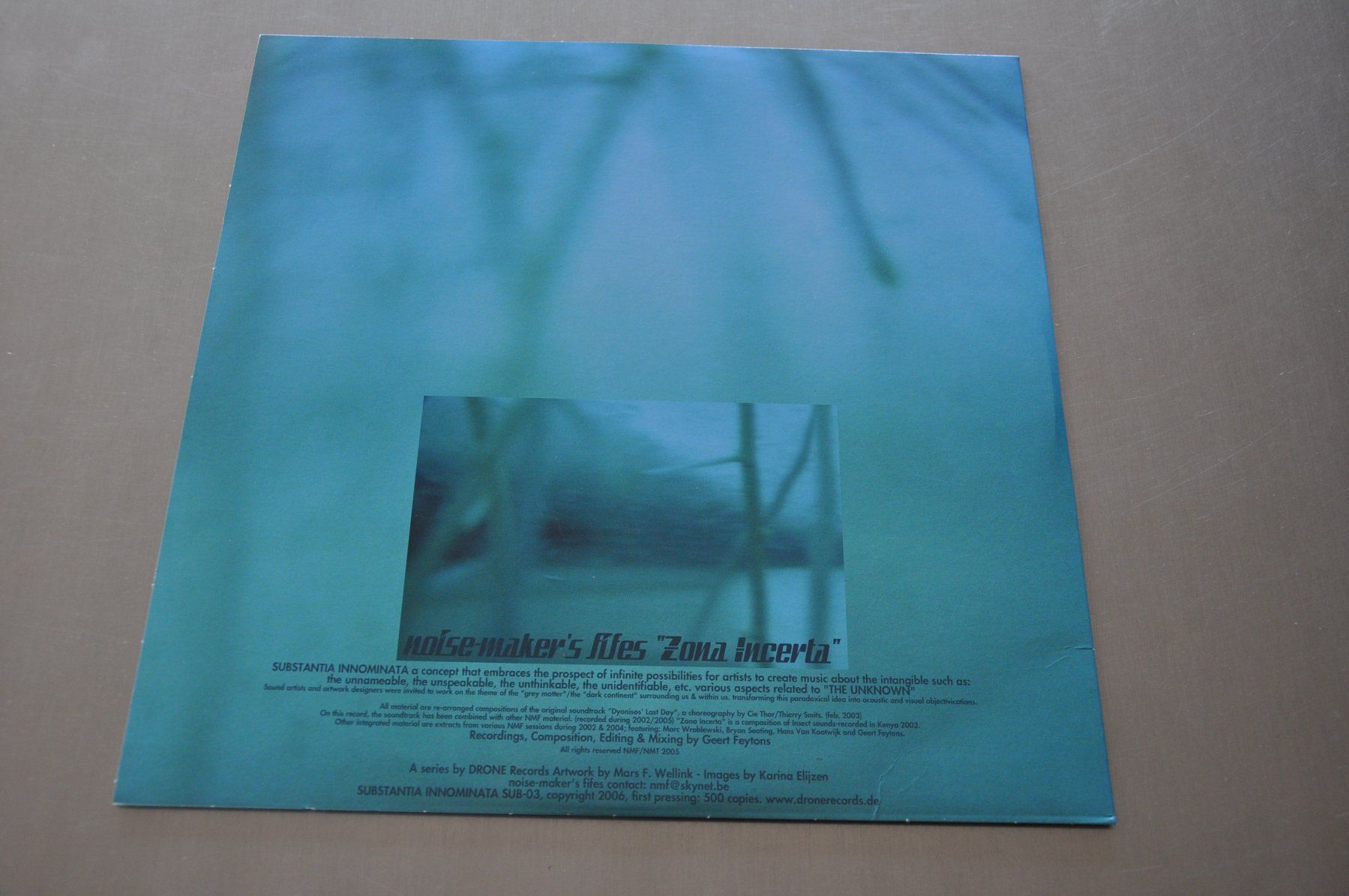 Dischi in vinile: NOISE-MAKER'S FILES 10 ZONA INCERTA / DRONE / INDUS – Usato da Sion venduto da jaipur1401 1