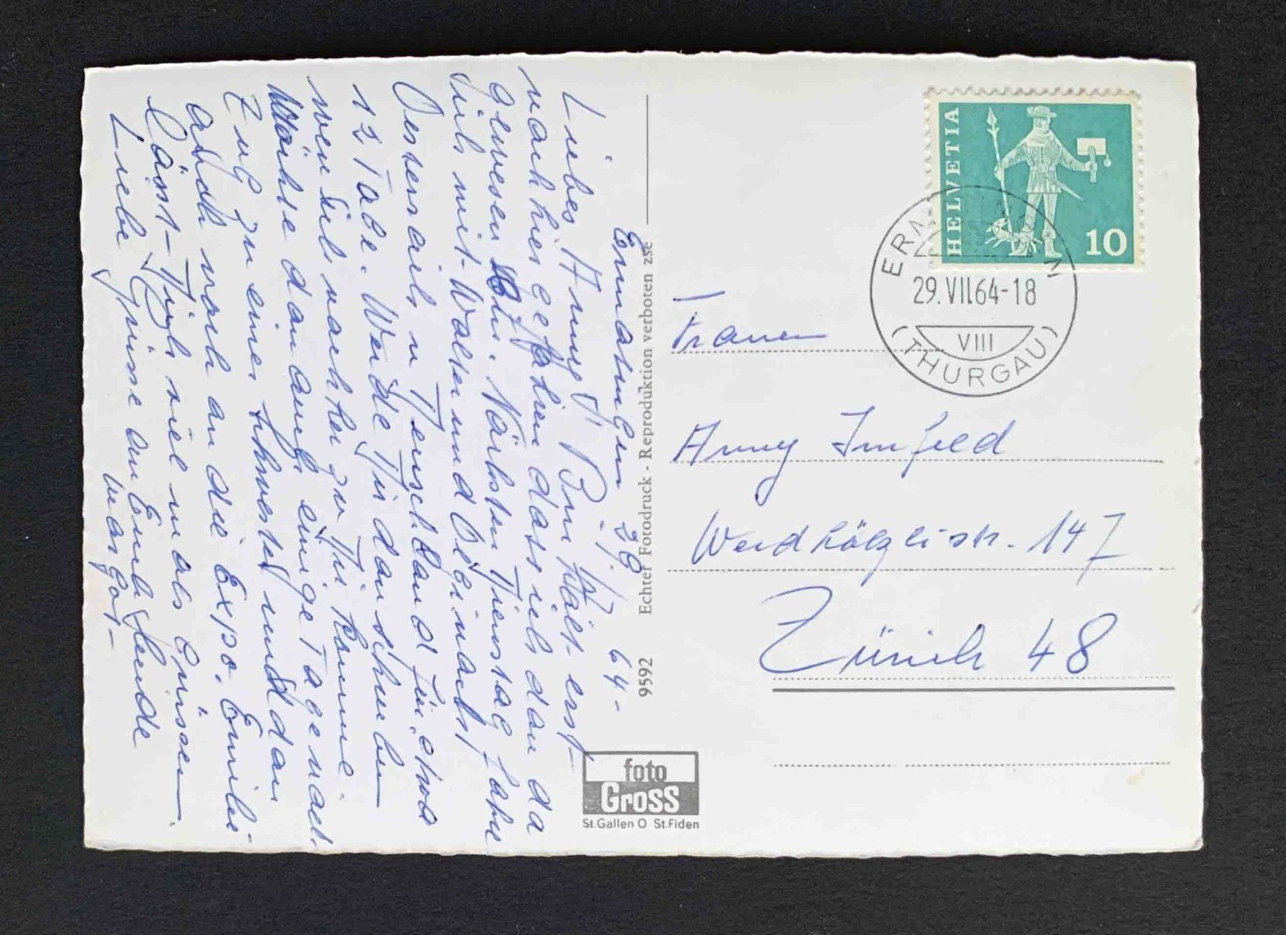Cartoline postali: AK Ermatingen Thg Uferpartie – Usato da Goldau venduto da artelier1 1