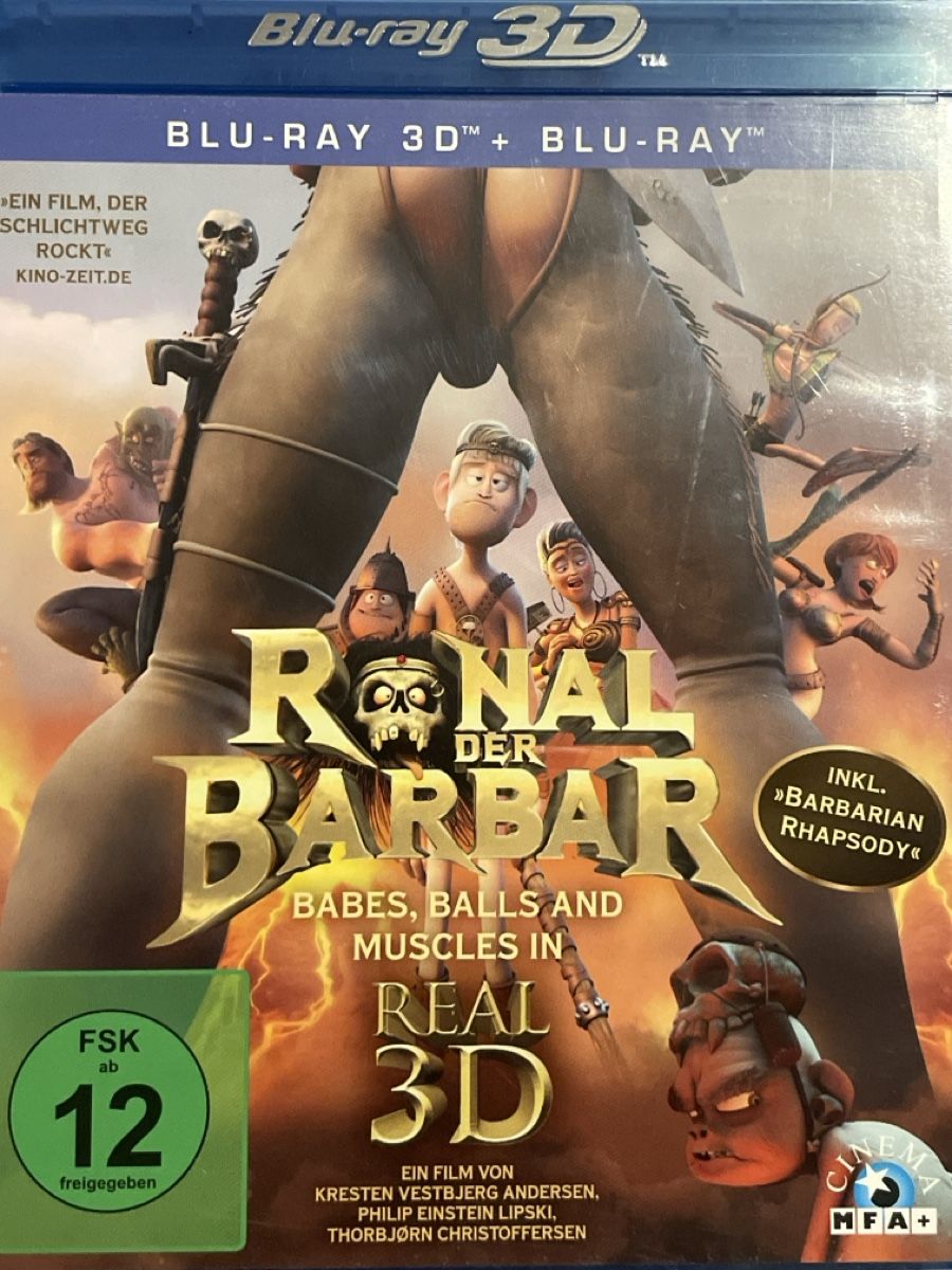Tutti i DVDs: Ronal der Barbar  3D  (2011) – Usato da Waldenburg venduto da Gonzo8