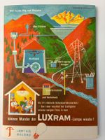 10 Stück Vintage Luxram Löschpapier mit Werbung
