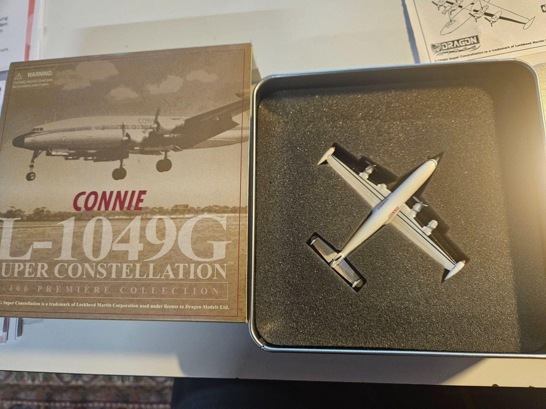 Kit di modellismo & Modellini statici: Dragon Models Scale 1:400 Connie Super Constellation Airplan – Nuovo (secondo la descrizione) da Bützberg venduto da Fraggles13 1