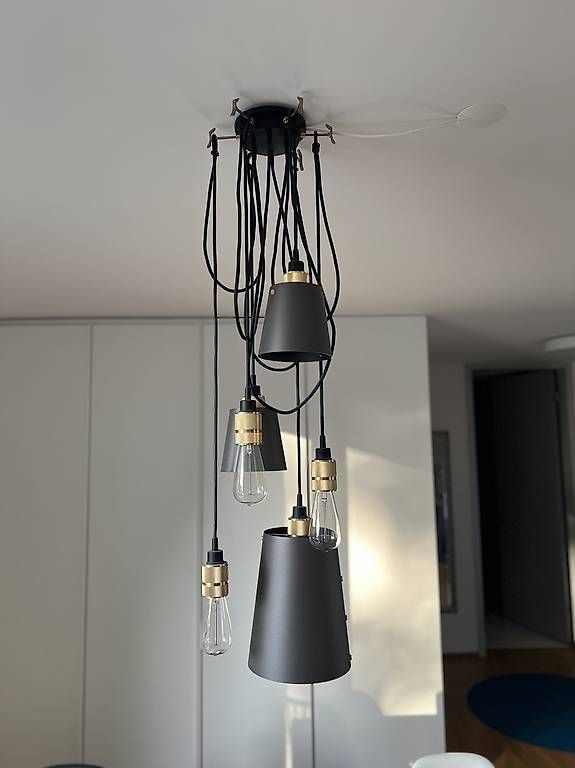 Lampes: Buster + Punch - Hooked 6.0 Mixed Graphite/Brass – D'occasion à Zürich par Tiimi_12