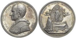 Rom, Leo XIII., Silbermedaille AN XXI (1898)