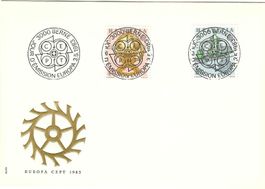 FDC Voll ET CEPT 1983 RAR!! unter Postpreis !