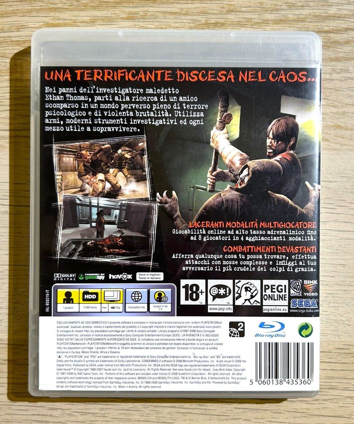 Sony Jeux: Condemned 2 PS3 – D'occasion à St. Gallen par Alpine.Arcade 1