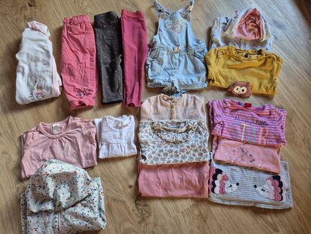 Mädchen Kleiderpaket Gr. 80 guter Zustand