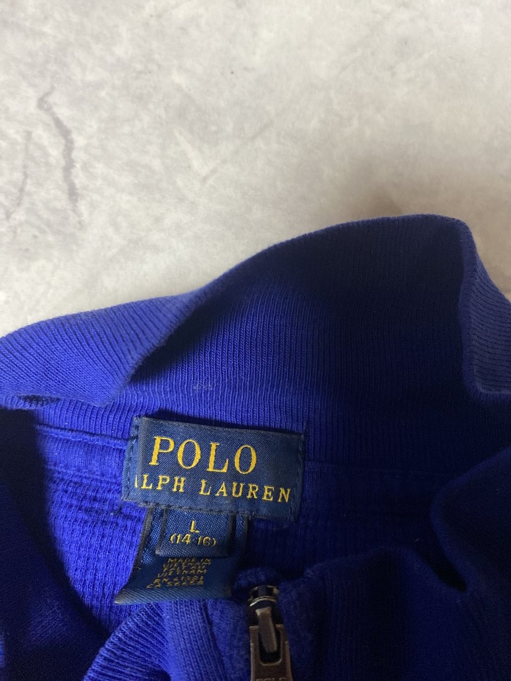 Ralph Lauren Pullover & Sweatshirts: Ralph Lauren Half Zipper Blue – Gebraucht aus Wald ZH von Drue36sechs 3