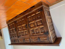 Sideboard Kolonialstil braun