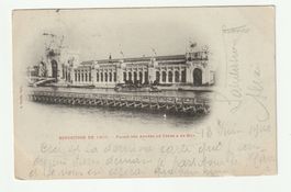 Ansichtskarte Paris Weltausstellung Palais des Armées 1900