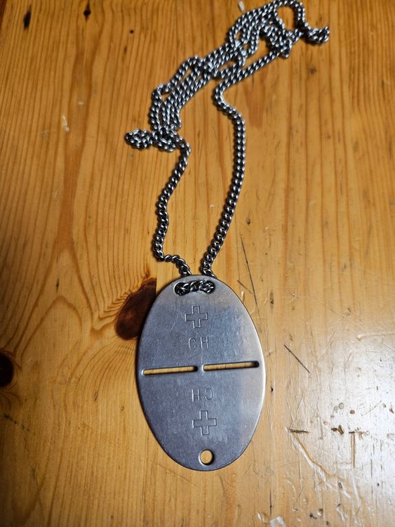 Regenbogen Halskette Aus Edelstahl - Pride Erkennungsmarke Für Männer