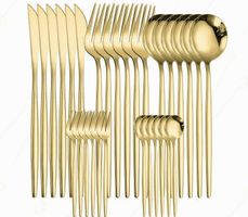 Besteckset gold 30-teilig für 6 Personen