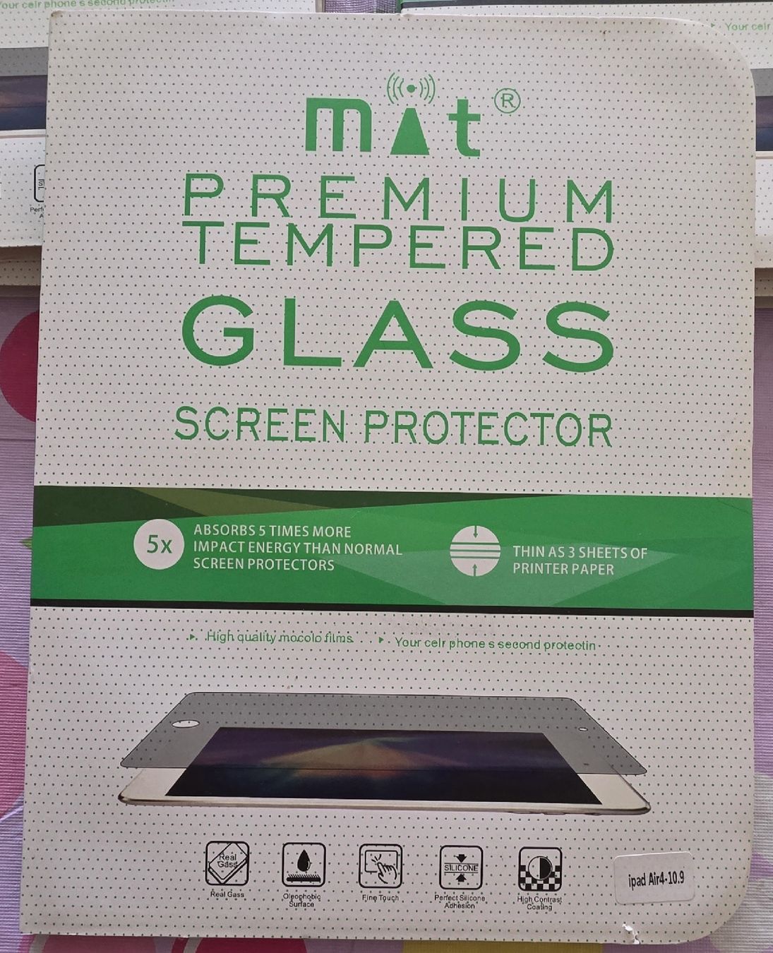 Covers & Taschen: mat GLAS Screen Protector iPad Air-10.9 neu – Neu (gemäss Beschreibung) aus Hittnau von Annubis