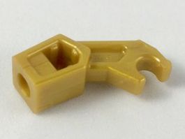 Lego 19x Arm Mechanisch (98313) perl gold