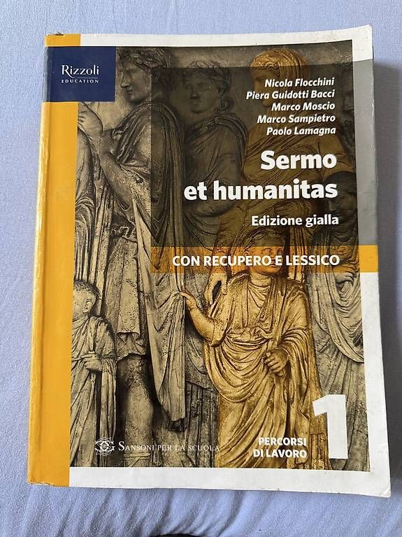 Libri: Libro di latino - sermo et humanitas – Usato da Sementina venduto da sabrii_