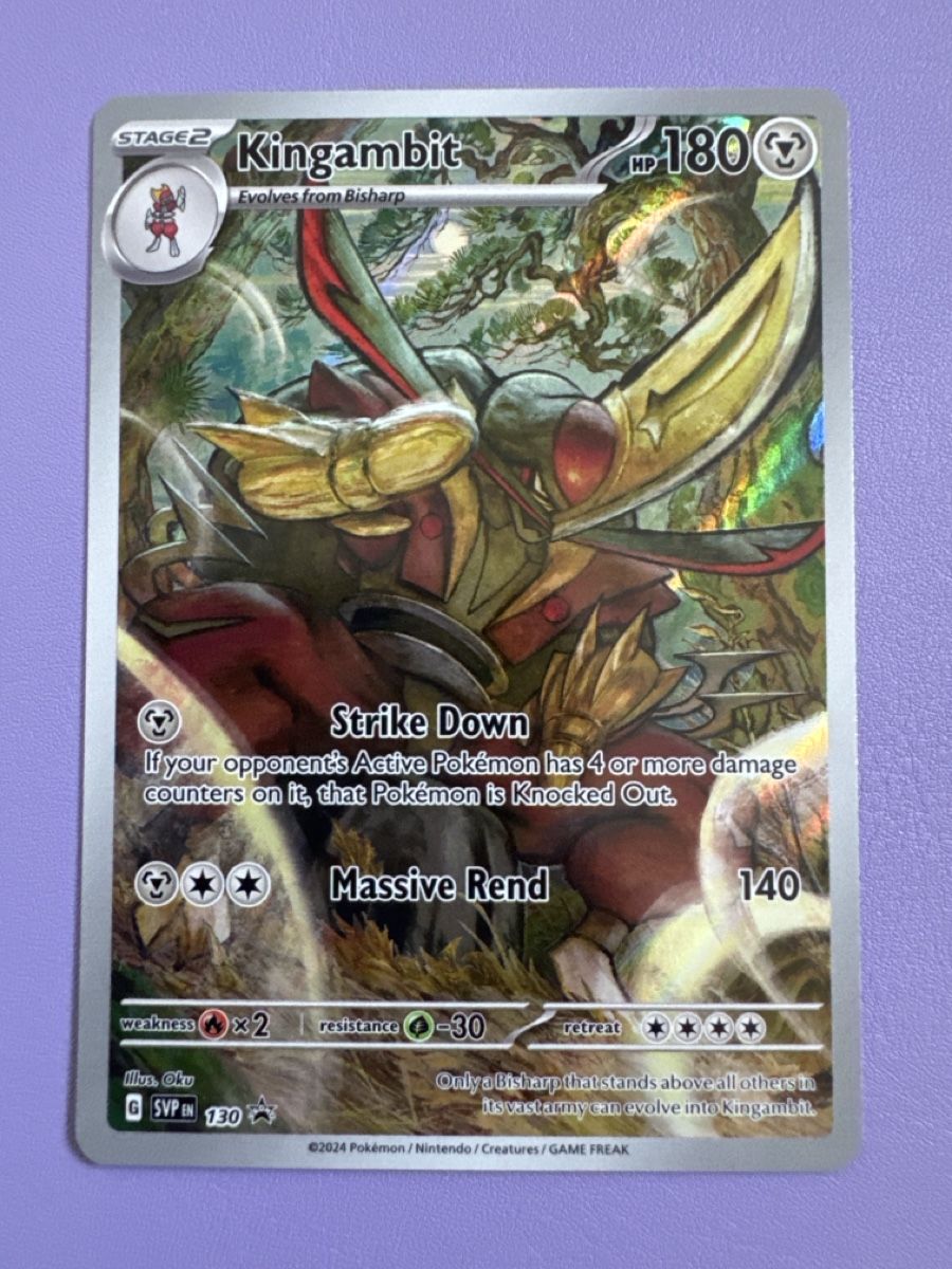 Pokémon Carte collezionabili: 🔥 Pokémon Kingambit🔥 – Nuovo (secondo la descrizione) da Rümlang venduto da Roomiinaa