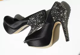 Steve Madden Plateau Pumps, Schwarz, Grösse 37!