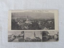Alte Ansichtskarte Gruss aus Stetten Kt. Aargau 1923