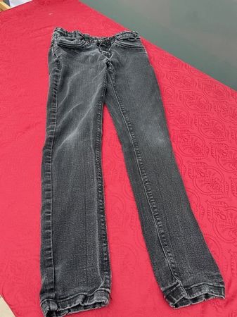 Junge Jeans Hose schwarz 152