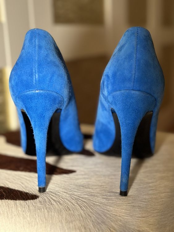 The Marilou ROMEO RODIN suede heels, like new! NP 390chf 3