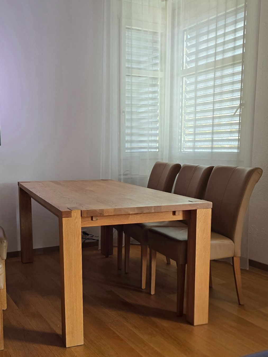 Tavoli: Massiver Eichenolzesstisch, 160x90cm Top Zustand! – Usato da uster venduto da jovisd