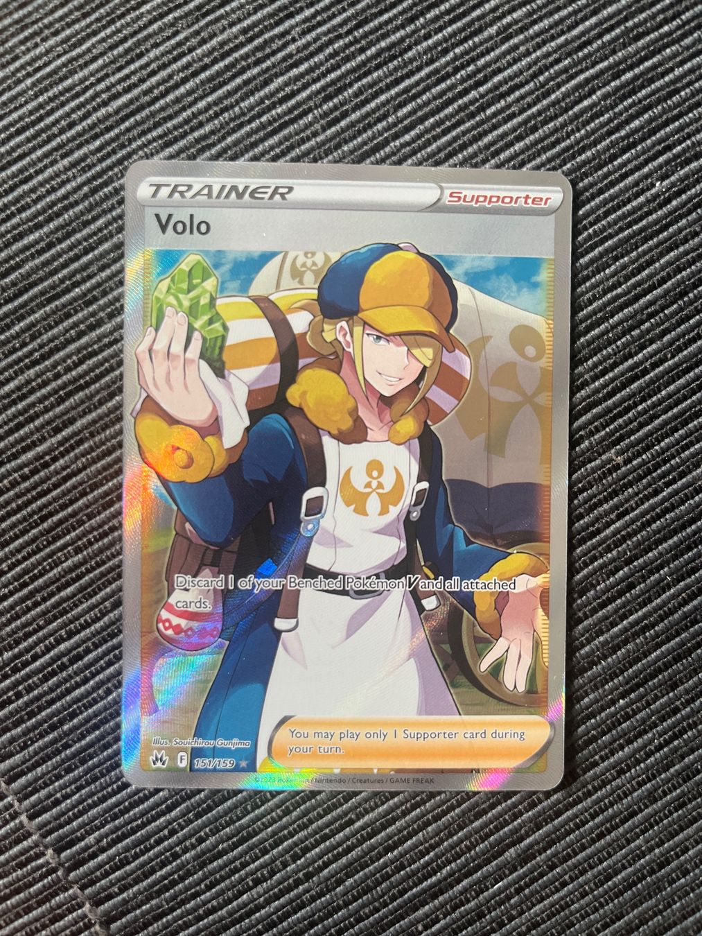 Pokémon Carte collezionabili: Pokemon Volo Fullart Crown Zenith Englisch – Nuovo (secondo la descrizione) da Wabern venduto da Collectfun