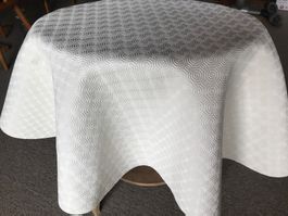 Tischschoner Tischpolster Tischschutz oval 116 x 100 cm