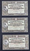 BANKNOTEN LOT, MIT 3 x 5 Fr. SCHWEIZ +10 +20 Fr. u. Ausland