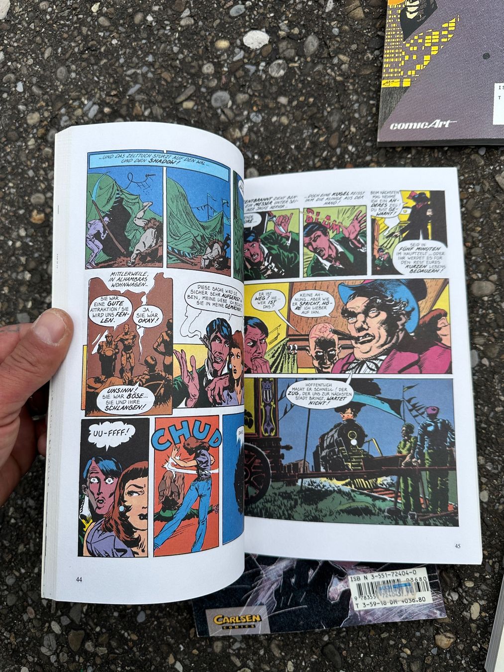 Fumetti: 5 Bönder The Shadow - Carlsen Comics – Usato da Zürich venduto da frauflufelberg 4