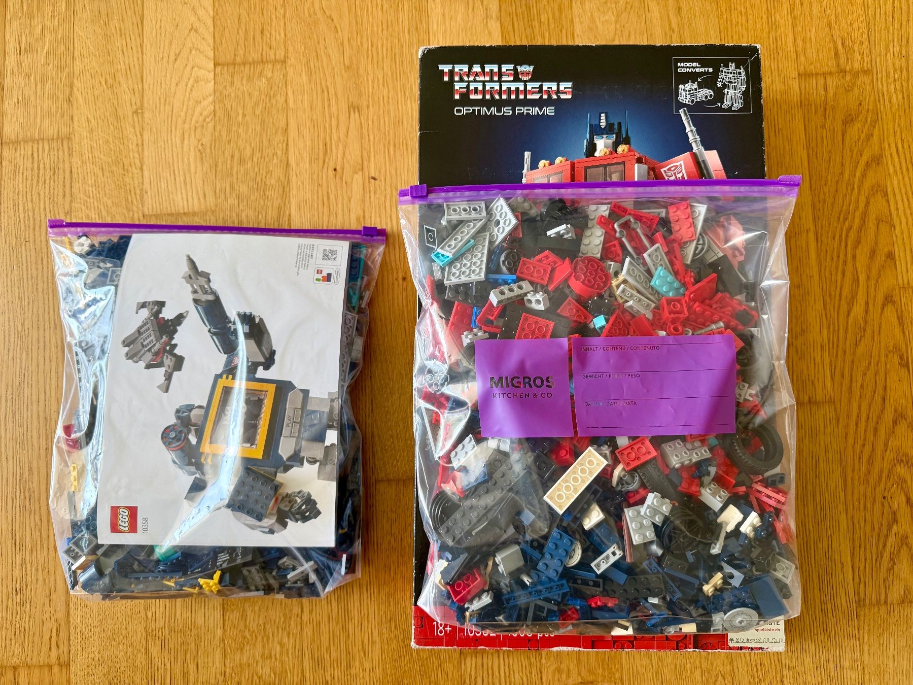 Lego Kit di costruzioni: Lego Transformers Soundwave & Optimus Prime – Usato da Zug venduto da Rasp07 2