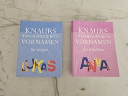 Knaurs Taschenlexikon Vornamen Set für Jungen und Mädchen