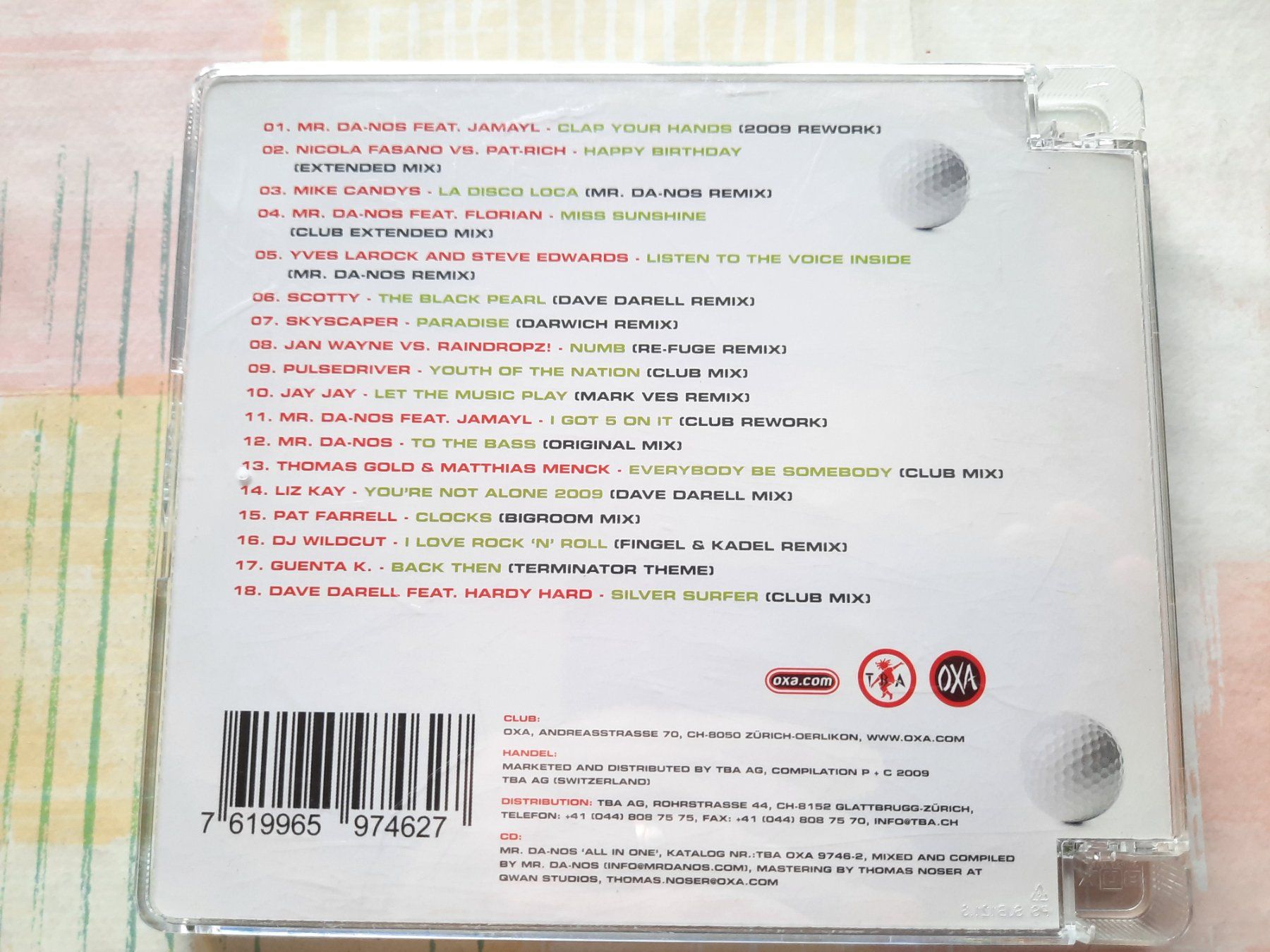 CD: Cd Mr. Da One - All in one – Usato da Pully venduto da bro_n52j 1