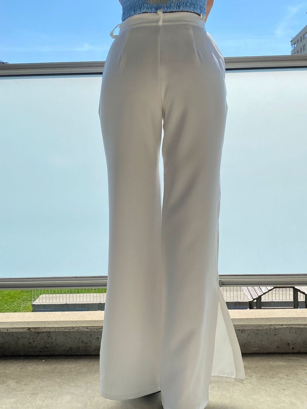 Pantaloni: Fliesende Hose- Weiss Gr. S / NEU – Nuovo (secondo la descrizione) da St. Gallen venduto da Tina_tina9 1
