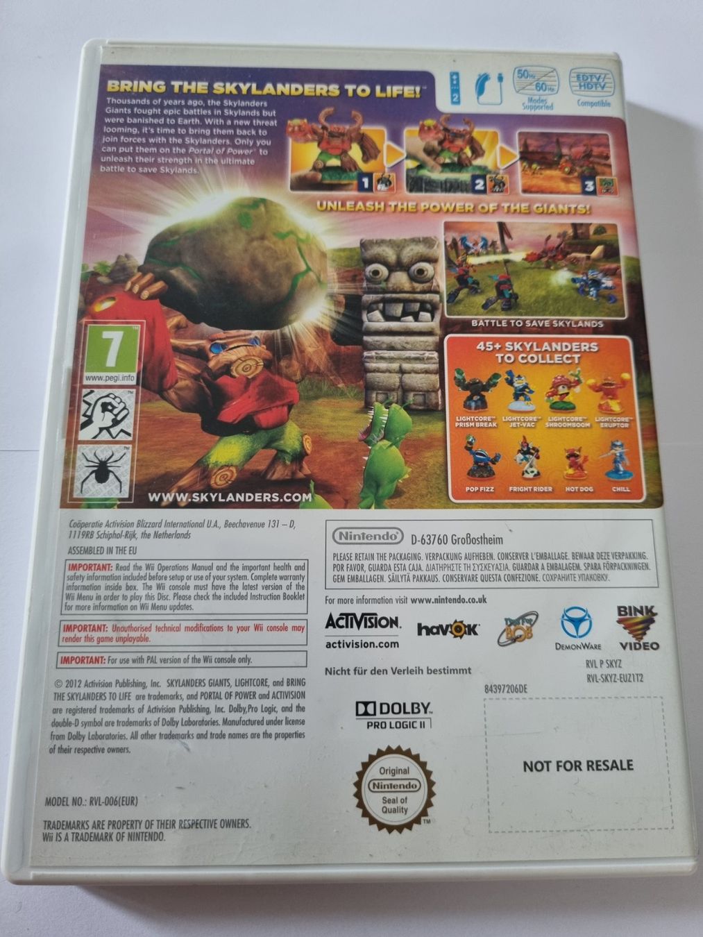 Nintendo Spiele: Skylanders Giants Wii – Gebraucht aus Pollegio von Isaiaaaa96 1