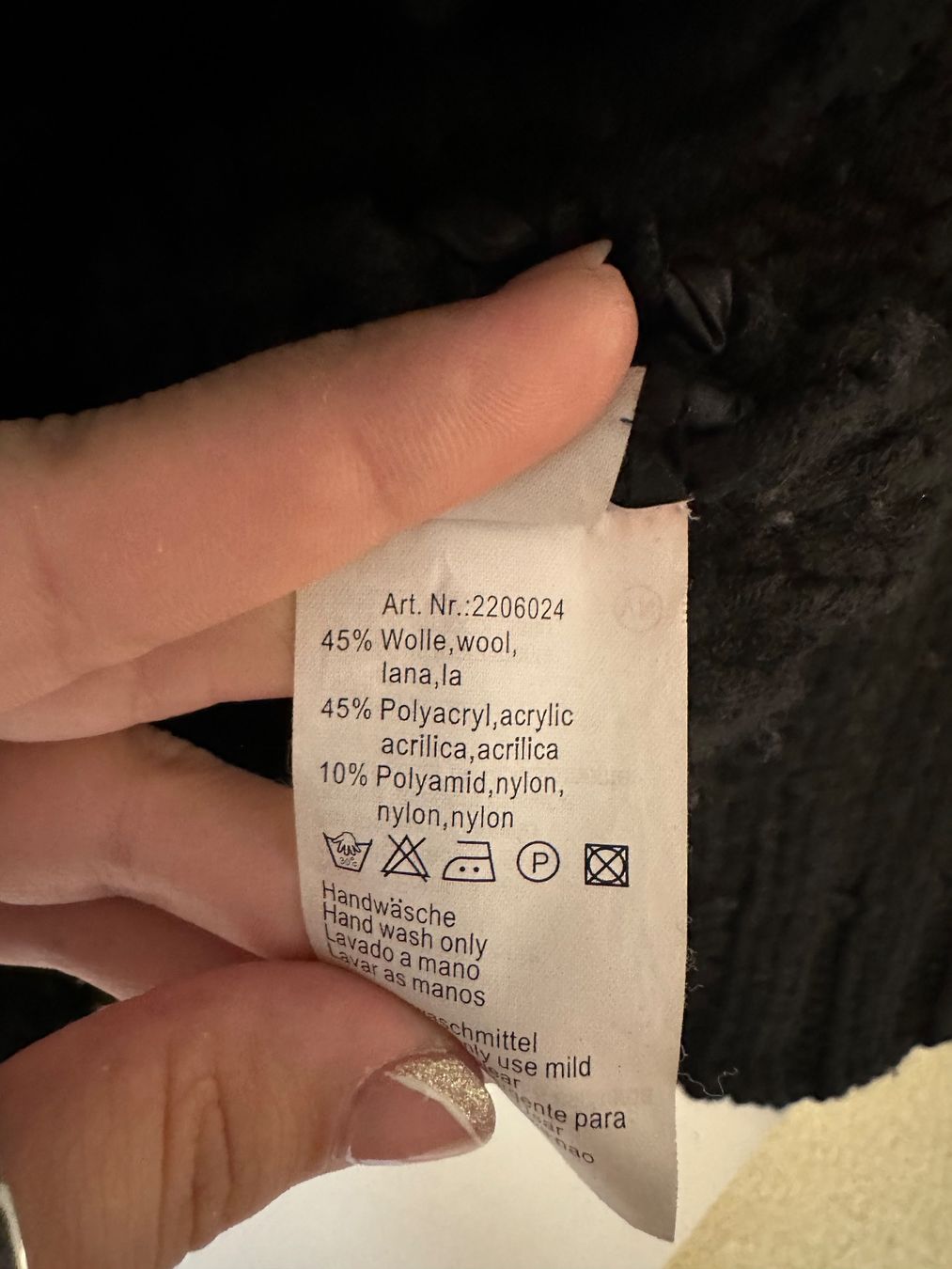 Giacche: Oui Strickjacke, Schwarz, Grösse S – Usato da Schaan venduto da Hermine2018 3