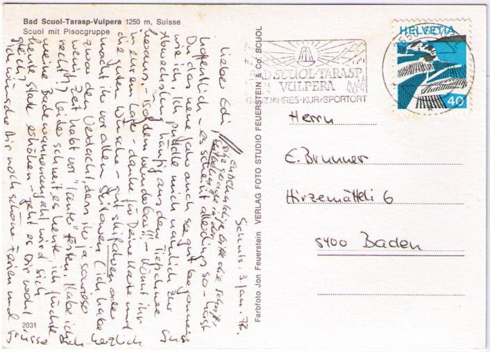 Cartes postales: Scuol – D'occasion à Binningen par Mountainrider 1