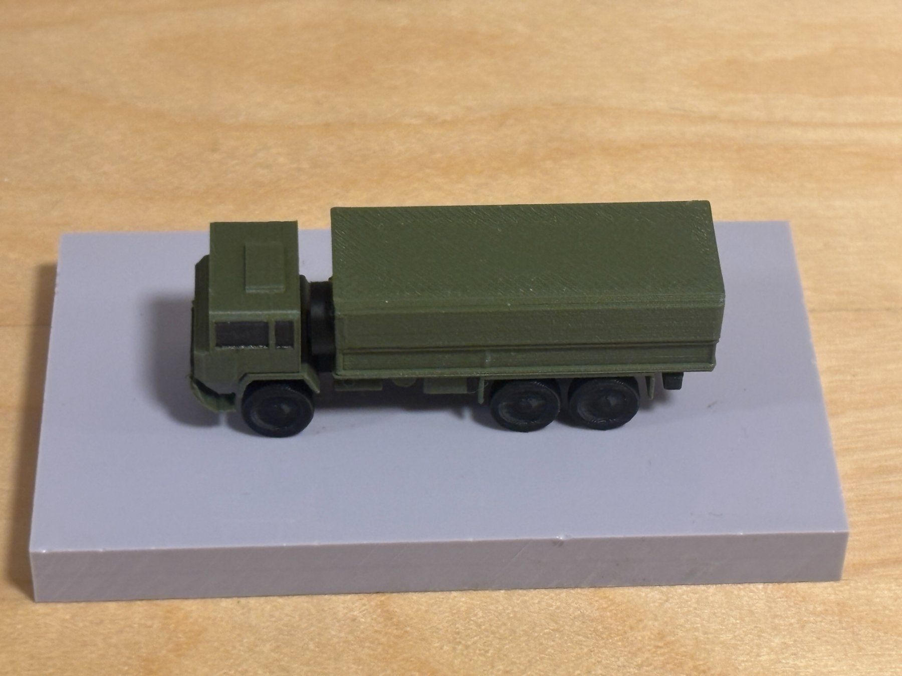 Modellini di ferrovie: Saurer 10DM mit eckiger Plane 1:160 3D-Druck – Nuovo (secondo la descrizione) da Bülach venduto da h0slotch 1