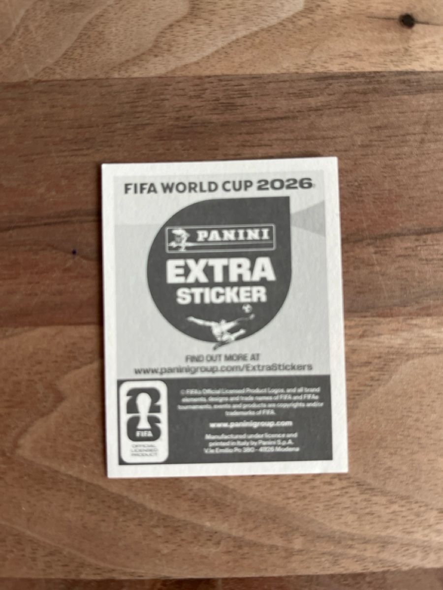 Panini Carte collezionabili: Panini Extra Sticker Federico Valverde – Nuovo (secondo la descrizione) da Magden venduto da Jackevaro 1
