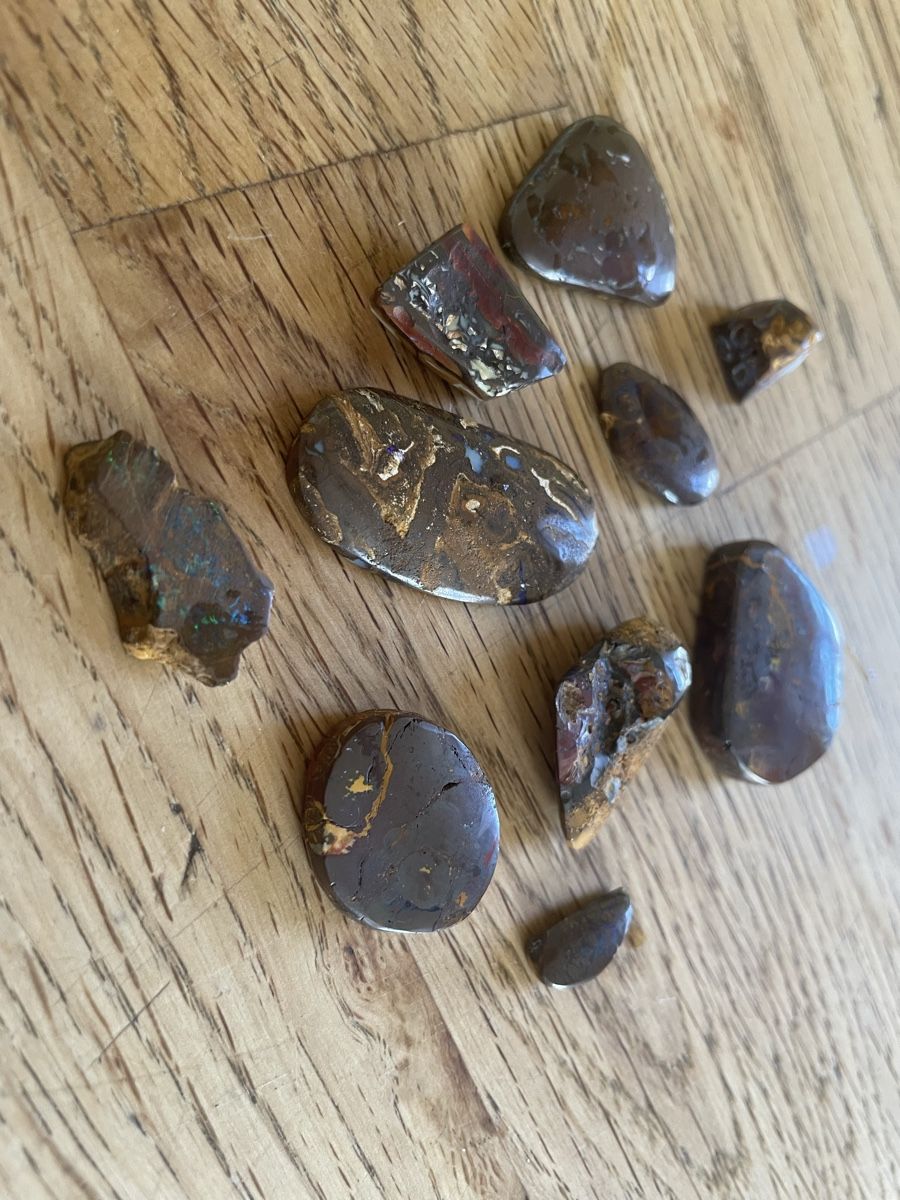 Edelsteine: Versch. Boulder Opale – Gebraucht aus Flawil von Naphtali 2